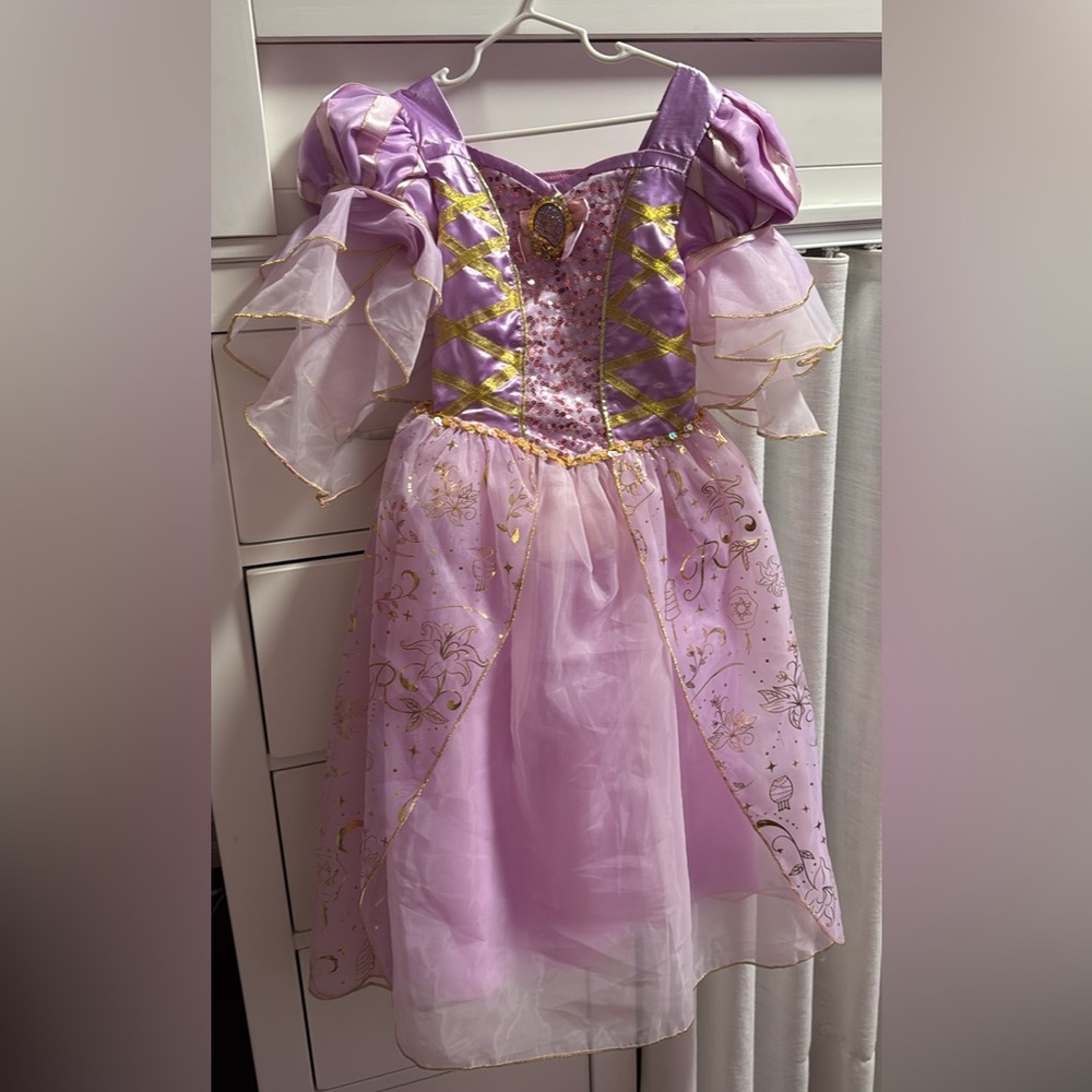 Disney Rapunzel Dress/Custom Size 5/6